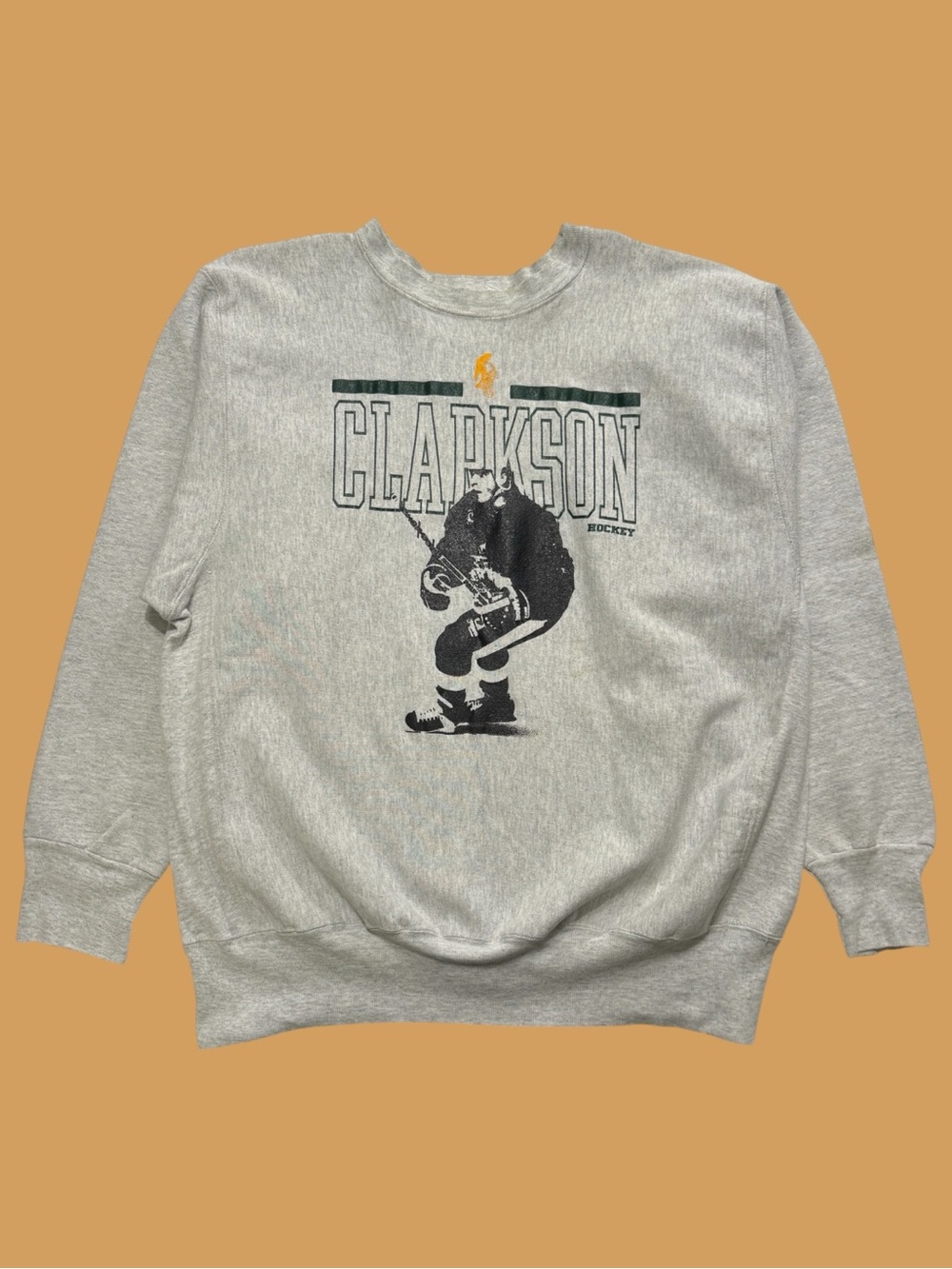 Vintage 90’s Reverse Weave Clarksville Hockey Sweatshirt
